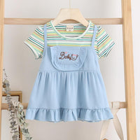 Stripes Dress for Toddler Girl - PrettyKid