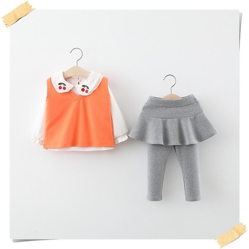 3-piece Vest & Shirt & Pants for Toddler Girl - PrettyKid