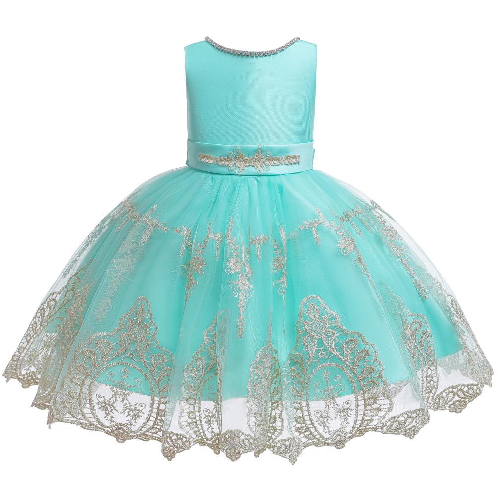 Girl Catwalk Tutu Flower Evening Dress - PrettyKid