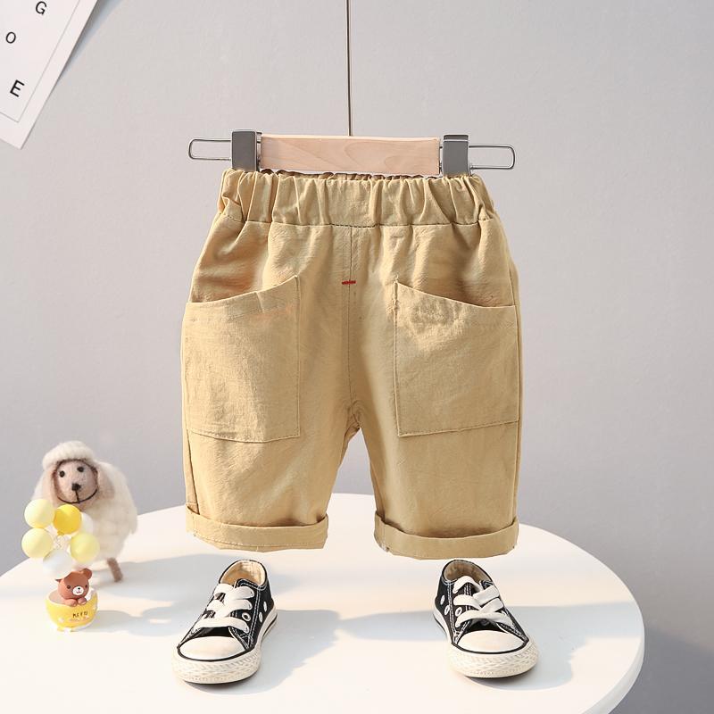 Grow Boy Striped Shirt & Front Pocket Shorts - PrettyKid