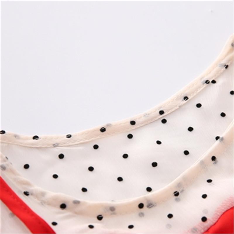 Polka Dot Chiffon Dress for Girl - PrettyKid