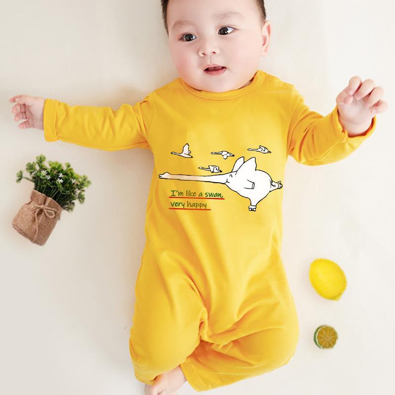 Cartoon Pattern Jumpsuit for Baby - PrettyKid