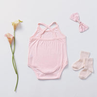 Solid Sleeve Bodysuit for Baby Girl Wholesale children's clothing - PrettyKid