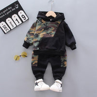 2-piece Camouflage Hoodie & Pants for Children Boy - PrettyKid