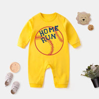 Baseball Pattern Jumpsuit for Baby - PrettyKid