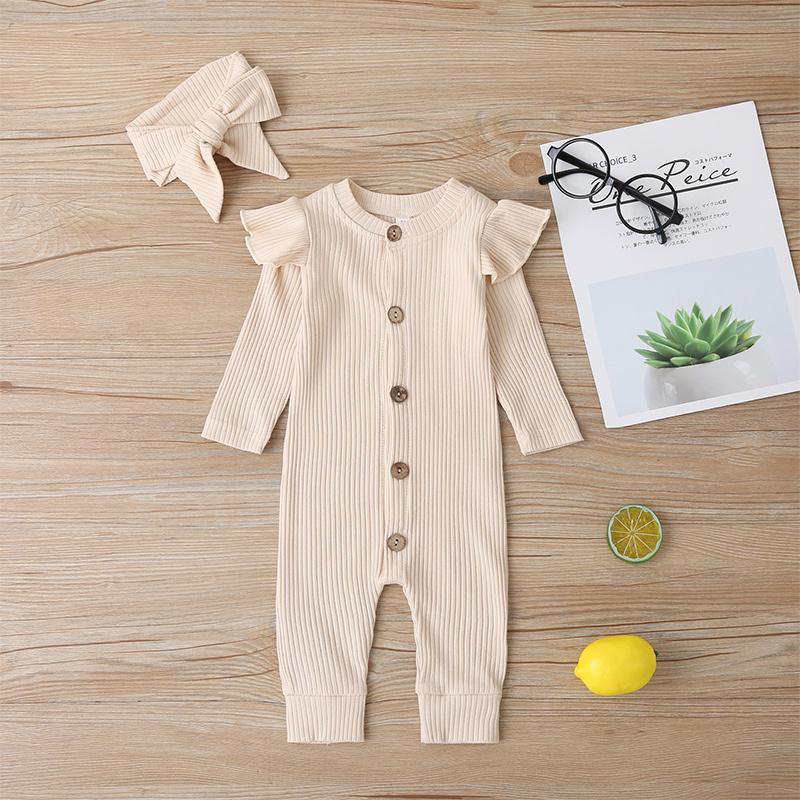 Solid Jumpsuit for Baby Girl - PrettyKid