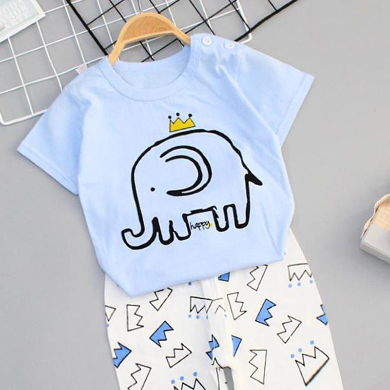 2-piece Thin Pajamas Sets for Toddler Boy Wholesale Children's Clothing - PrettyKid