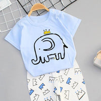 2-piece Thin Pajamas Sets for Toddler Boy Wholesale Children's Clothing - PrettyKid