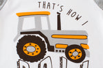 Toddler Kids Boys Cartoon Car Print Long Sleeve T-Shirt - PrettyKid