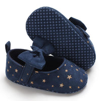 Velcro Bowknot Baby Shoes - PrettyKid