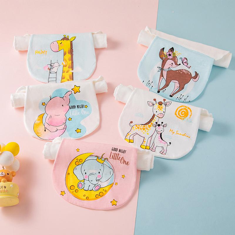 wholesale childrens dresses Baby Cartoon Cotton Sweat-absorbent Towel - PrettyKid