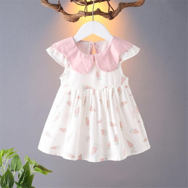 Cartoon Design Dress for Toddler Girl Wholesale children's clothing - PrettyKid