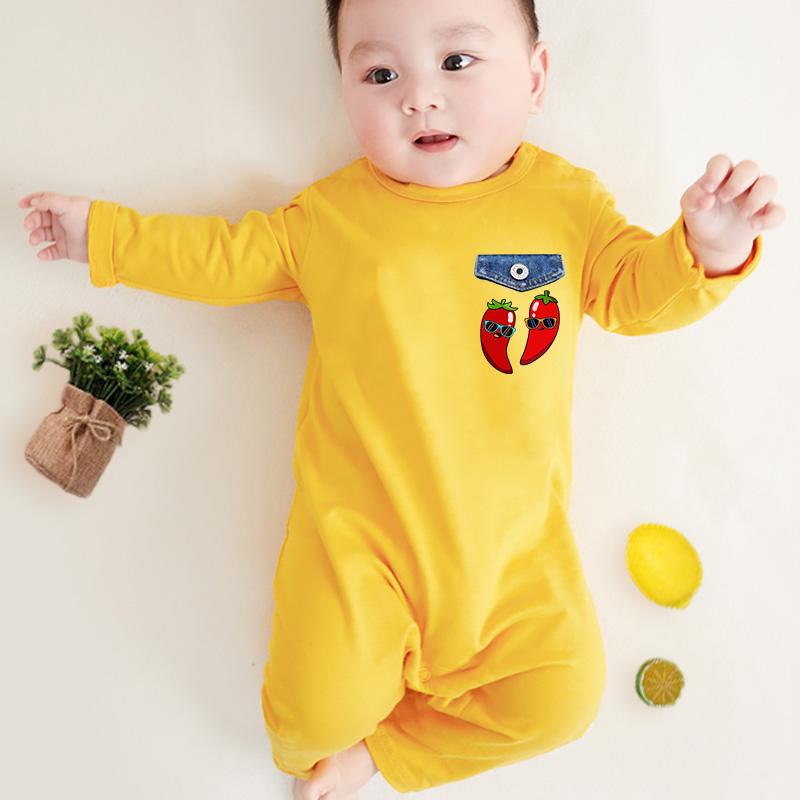 Chili Pattern Jumpsuit for Baby - PrettyKid
