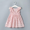 Sweet Plant Flower Pattern Dress for Baby Girl Wholesale children's clothing - PrettyKid