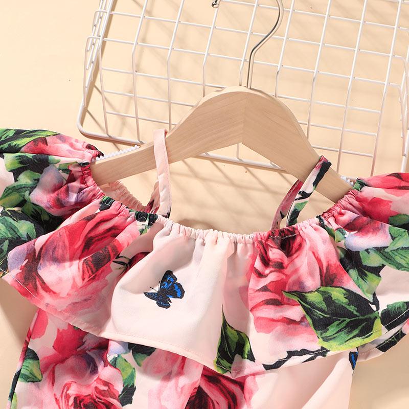 Grow Girl Floral Print Cami Top & Shorts - PrettyKid