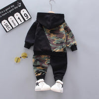 2-piece Camouflage Hoodie & Pants for Children Boy - PrettyKid