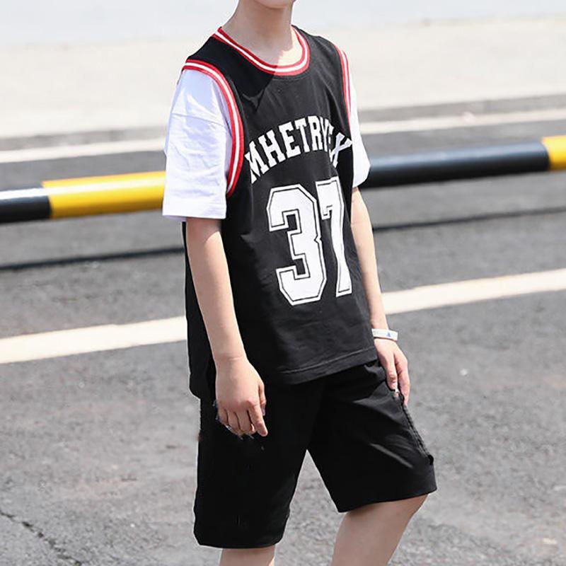 Boy Quick-drying Breathable Basketball Jerseys - PrettyKid