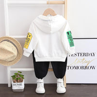 2-piece Letter Hoodie and Pants Set(No Shoes) Children's Clothing - PrettyKid