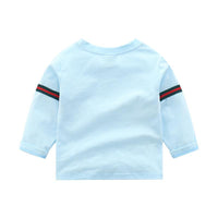 Striped Long Sleeve T-shirt for Children Boy - PrettyKid