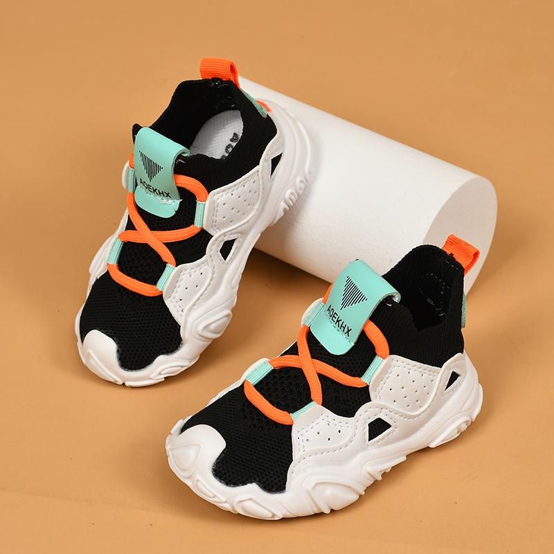 wholesale childrens clothing for resale Toddler Boy's Color Matching Tennis Shoes Wholesale - PrettyKid