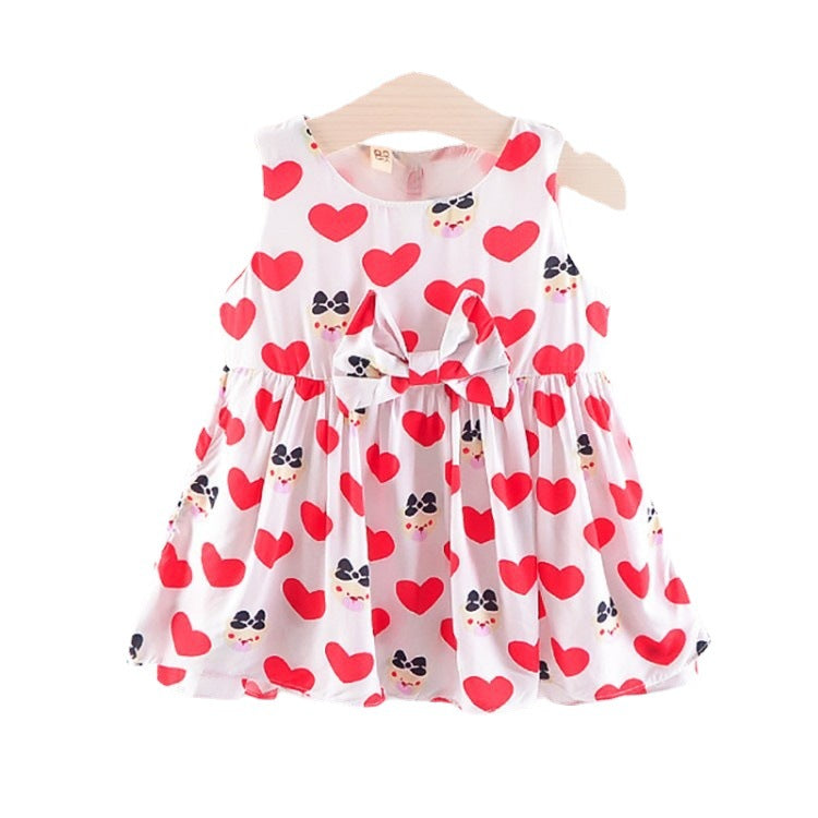 12months-4years Toddler Girl Dresses Little Love Wholesale Girls Clothes - PrettyKid