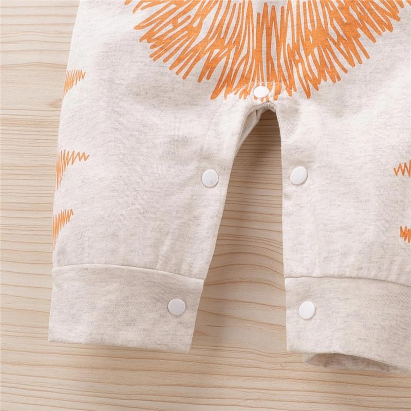 Lion Pattern Jumpsuit for Baby Boy - PrettyKid