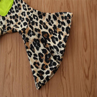 Animal Leopard Pattern Bodysuits for Baby Wholesale children's clothing - PrettyKid