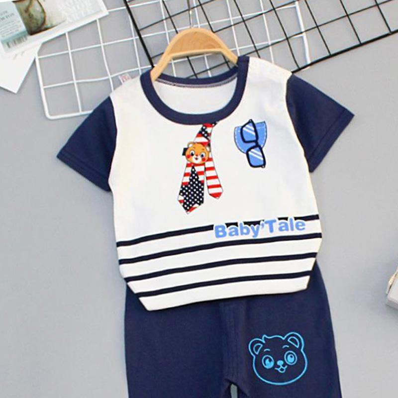 2-piece Thin Pajamas Sets for Toddler Boy Wholesale Children's Clothing - PrettyKid