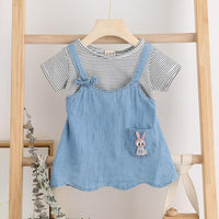 Stripes Dress for Toddler Girl - PrettyKid