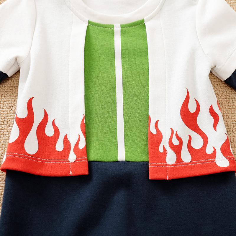 Flame Printed Jumpsuit for Baby Boy - PrettyKid