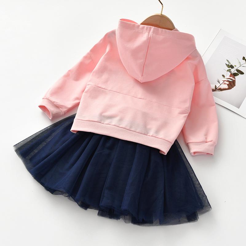 2-piece Hooded & Skirt for Toddler Girl - PrettyKid
