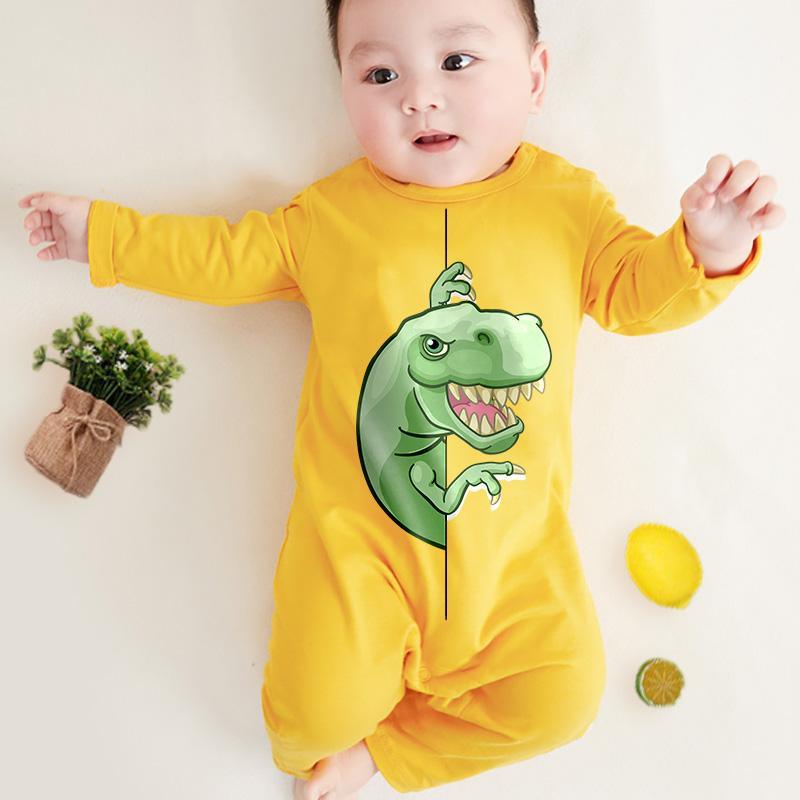 Dinosaur Pattern Jumpsuit for Baby - PrettyKid