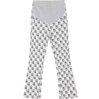 Letter Print Maternity Pants Women's Clothing - PrettyKid