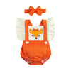 3-18months Baby Onesies Children's Clothing Baby Girl Summer Romper Cartoon Embroidery Jumpsuit - PrettyKid