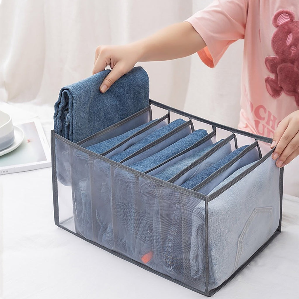 Wholesale Clothing and Pants Compartment Box Drawer Sorting Basket in Bulk - PrettyKid