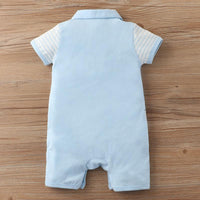 Baby Boy Animal Pattern Bodysuit - PrettyKid