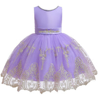 Girl Catwalk Tutu Flower Evening Dress - PrettyKid