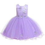 Girls' Prom Dress Embroidered Formal Dress - PrettyKid