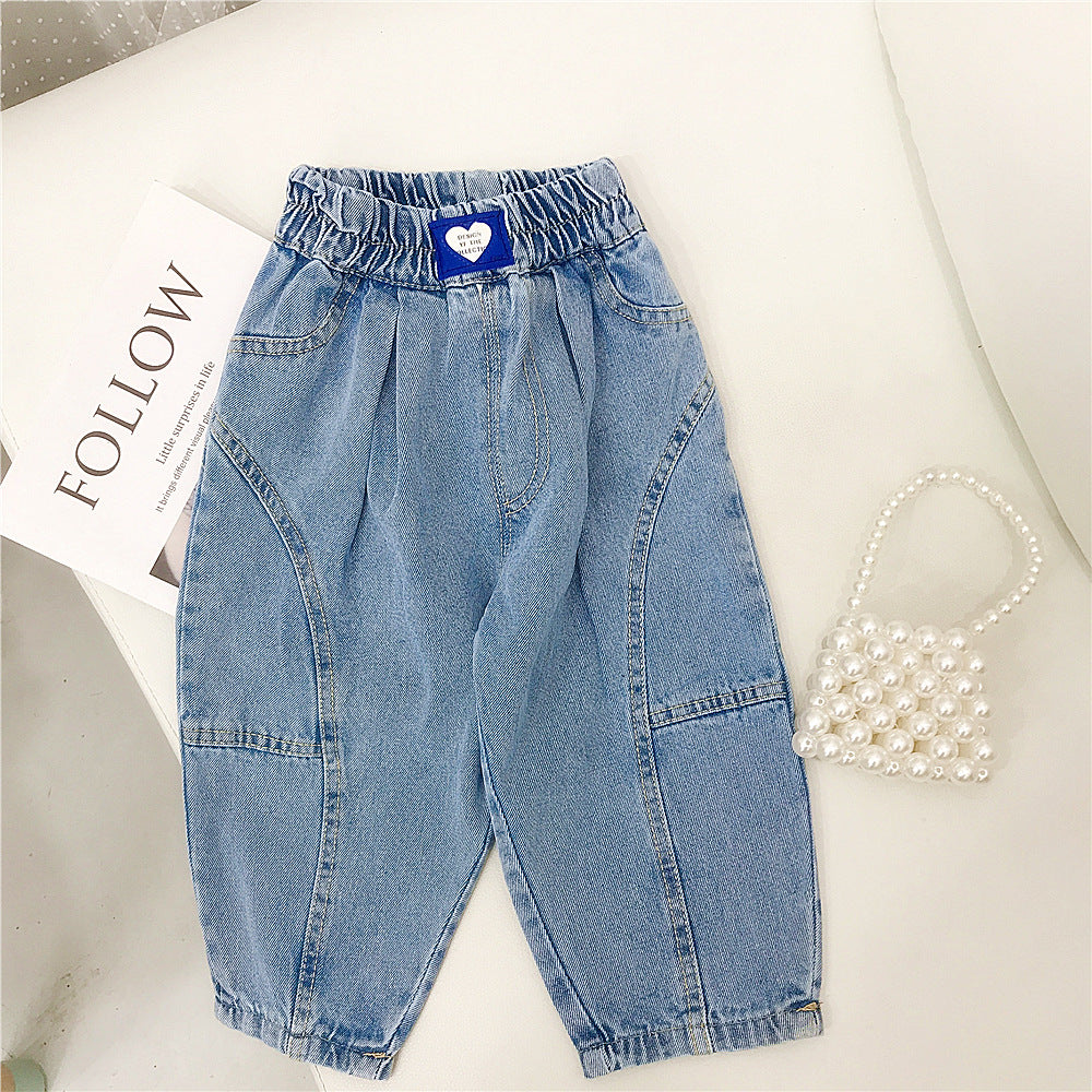 9months-5years Toddler Girl Pants Girls Trousers Loose Casual Pants Wholesale Baby Clothing - PrettyKid