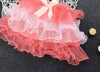Toddler Girls Letters Print Top Cake Tutu Dress Pleated Princess Skirt - PrettyKid