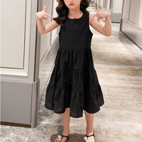 Solid Dress for Girl - PrettyKid