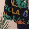 Wholesale Toddler Boys Lapel Cartoon Letter Top & Pants & T-shirt Threepcs Suit in Bulk - PrettyKid