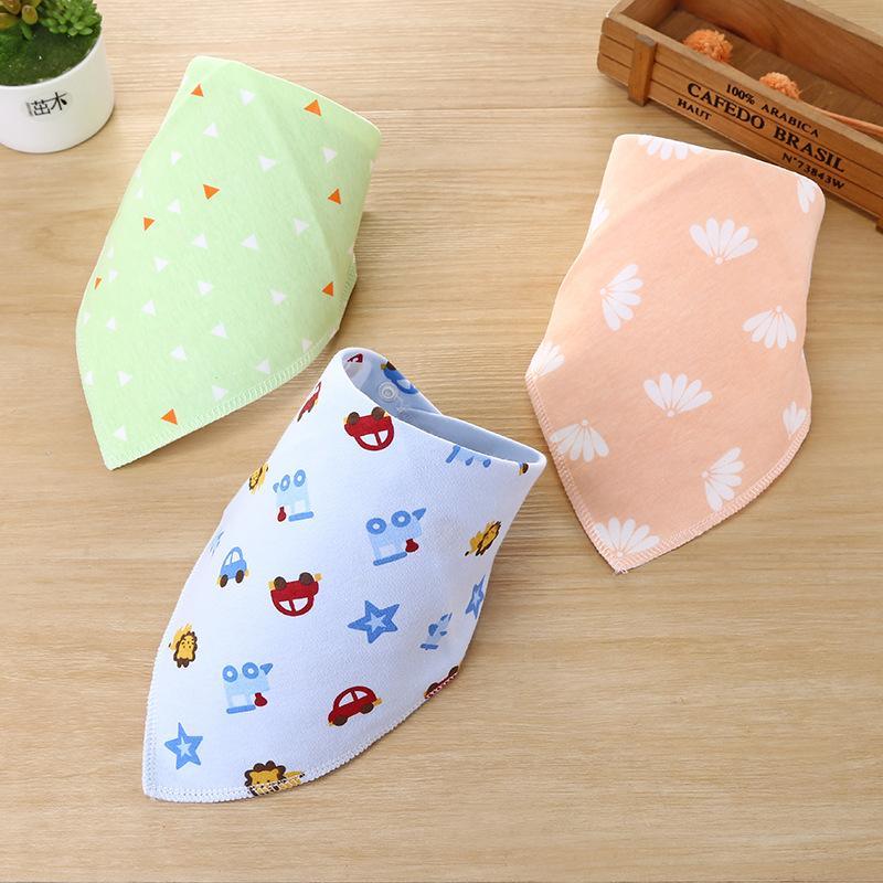 5-piece Cartoon Design Bibs - PrettyKid