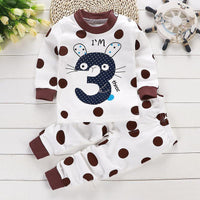 2-piece Cartoon Design Pajamas Sets for Children Boy - PrettyKid