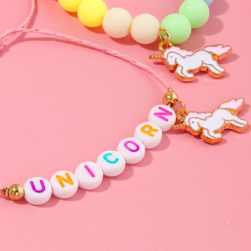 2-Pieces Resin Cute Children's bracelet - PrettyKid