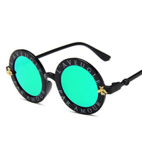 Letter Pattern Sunglasses - PrettyKid