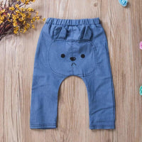 New Born Baby Bear Pattern PP Pants - PrettyKid