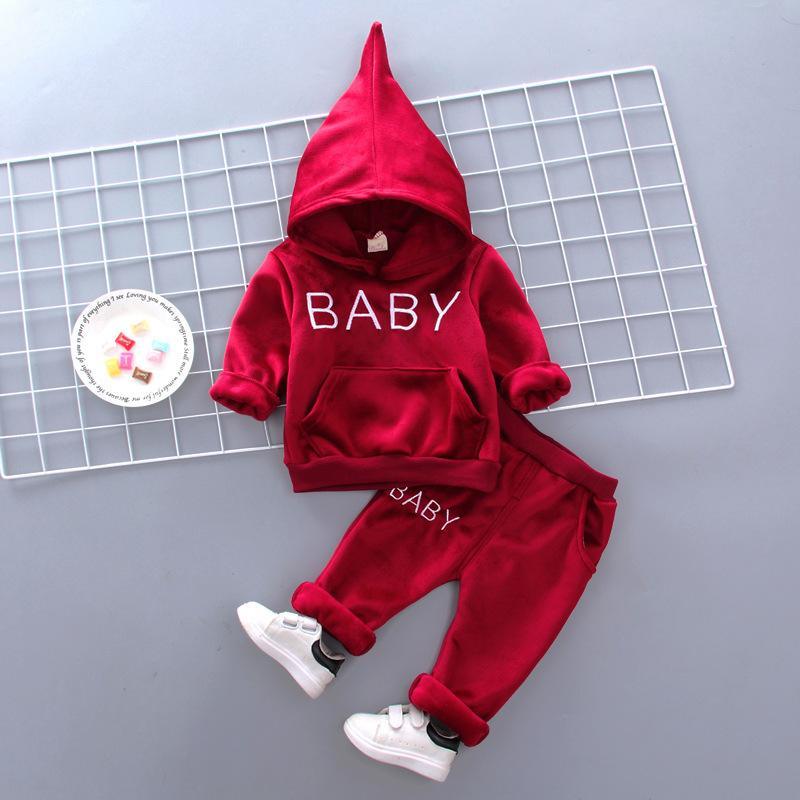 2-piece Fleece Hoodie & Pants for Children Boy - PrettyKid