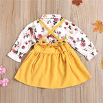 2-piece Floral Dress Set for Toddler Girl - PrettyKid