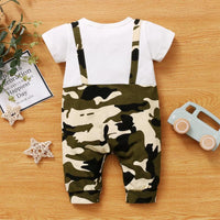 Camouflage Bodysuit for Baby Boy - PrettyKid